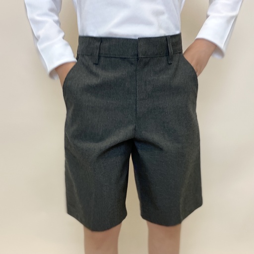 Short gris unisexe