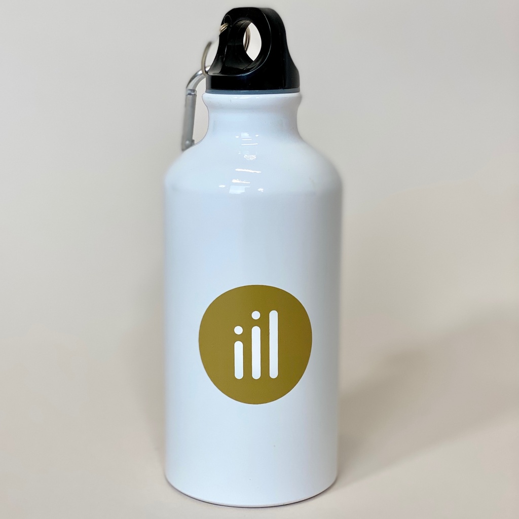 Water bottle white 0,5 l