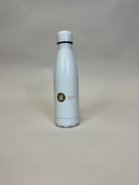 Bouteille blanche 500ml en acier inoxydable